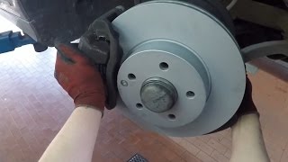 W204 CClass  Complete Front Brake Replacement [upl. by Gavra813]