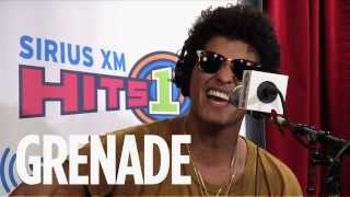 Bruno Mars  quotGrenadequot LIVE  SiriusXM Acoustic  Hits 1 [upl. by Leiba]