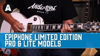 Epiphone Limited Edition Guitars  Classics with a Twist [upl. by Eikcuhc]