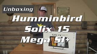 Humminbird Solix 15 Mega SI Unboxing [upl. by Nosrej]