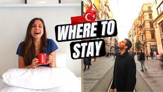 ISTANBUL Hotels vs Airbnb  WHERE to STAY in Istanbul TURKEY  BEST areas to live in ISTANBUL [upl. by Seiter]