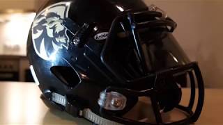 Speedflex Chinstrap on Riddell Speed Helmet [upl. by Ahsikram]