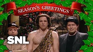 Seasons Greeting from Tarzan Tonto and Frankenstein II  SNL [upl. by Hamann665]