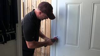 How To Adjust A Door Hinge [upl. by Spillar]