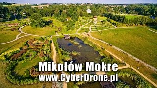 Mikołów Mokre Śląski Ogród Botaniczny z okolicami widziany z lotu ptaka [upl. by Schiff97]