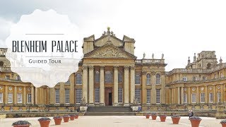 Blenheim Palace Guided Tour  in Oxfordshire England [upl. by Lewin]