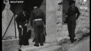 PALESTINE Jewish terrorist group attacks Officers Club 1947 [upl. by Safir227]