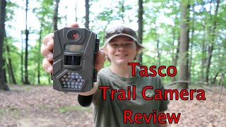 TASCO 8MP Trail Camera Review [upl. by Abbye]