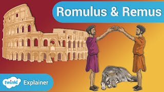 Romulus and Remus  KS2 Roman History [upl. by Iraj]