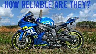 GSXR750 Reliability 5 Years Later  Walk Around amp Review [upl. by Ellennahs]