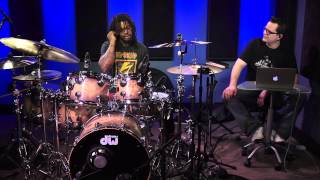 Applying Rudiments To The Drum Set  Thomas Pridgen [upl. by Erapsag]