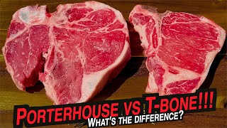 Tbone vs Porterhouse steakWhats the difference amp how to cook steaks perfectly [upl. by Ravens328]