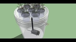 5 Gallon Bucket Aeroponics  The easiest aeroponics system to build  Full Class HD [upl. by Assenad237]