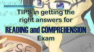 Reading Comprehension Tips  VERBAL REASONING TEST [upl. by Lever]