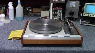 Thorens TD125MkII Turntable  eval amp testing [upl. by Dayir685]