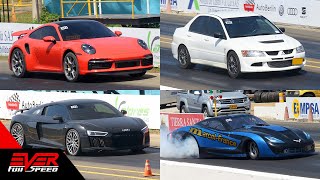 🚀 Los AUTOS más RÁPIDOS del 2020 🔥 en los Piques 14 de Milla Barranquilla 🚘🚦🚘 [upl. by Egnalos491]