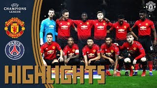 Highlights  Manchester United 02 PSG  UEFA Champions League [upl. by Anitnoc]