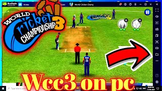 How to Play WCC3 on Emulator  How to Install and Download WCC3  Andriod Cricket 2020 [upl. by Ahseeyt]