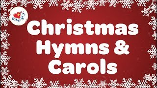 Christmas Hymns and Carols Playlist  Best 32 Christmas Songs Lyrics [upl. by Athey797]