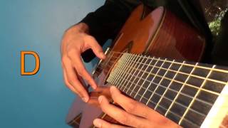 Classical Guitar Tuner Standard Tuning EADGBe  440 hz [upl. by Furr427]