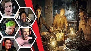 Lets Players Reaction To The Messed Up Family Dinner  Resident Evil 7 [upl. by Gio540]