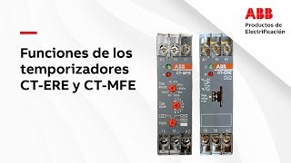 Funciones de los temporizadores CTERE y CTMFE [upl. by Auhsej]