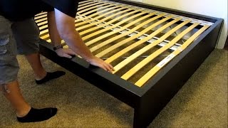 IKEA Malm high bed assembly  DETAILED [upl. by Ambrogio]