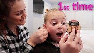 Changing my Earrings For the FIRST TIME [upl. by Jojo]