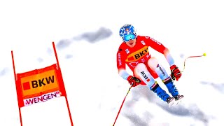 Marco ODERMATT  Winner  Downhill  Wengen SUI  2024 [upl. by Eanrahs896]