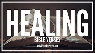 Bible Verses On Healing  Healing Scriptures For Physical Sickness Audio Bible [upl. by Nosirrag]