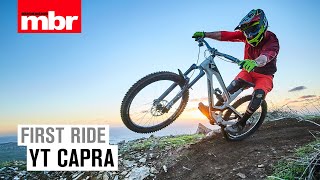 YT Capra 2018  First Ride  MBR Magazine [upl. by Learsiy]