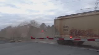 Train Derailment Caught on Camera [upl. by Halsted487]