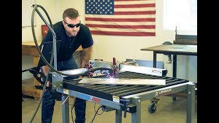 Langmuir Systems CROSSFIRE Personal CNC Plasma Table [upl. by Plusch185]