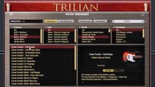 spectrasonics trilian bass module overview [upl. by Adolph]