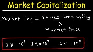 Market Capitalization of Stocks [upl. by Aara]