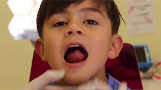 Toddler Tongue Stretches Pre Laser treatment exercises [upl. by Aindrea457]