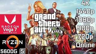 GTA V  Ryzen 5 5600G Vega 7 amp 16GB RAM [upl. by Costello]