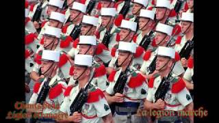 La legion marche  Chants de la Legion etrangere Songs of the French foreign legion [upl. by Nhguavahs]