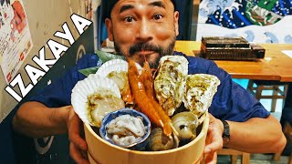 Freshest Local Seafood amp Okinawan Wagyu Beef IZAKAYA Food Tour [upl. by Navarro]