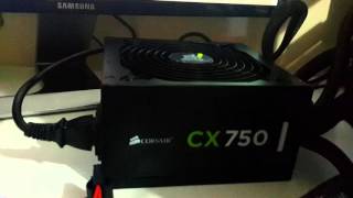 Power Supply Corsair CX750 Buzzing Coil Whine Probably [upl. by Ebner282]