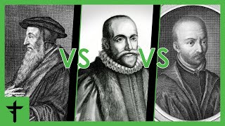 Simply Comparing Calvinism Arminianism and Molinism [upl. by Ahsurej]