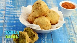 Batata Vada  Aloo Vada Recipe by Tarla Dalal [upl. by Adlee]