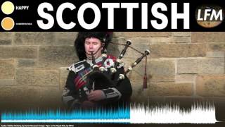 Happy Scottish Bagpipes Background Instrumental  Royalty Free Music [upl. by Pacifa569]