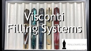 Visconti Filling Systems [upl. by Gnilhsa48]