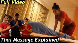 First Time Thai Massage in THAILAND [upl. by Palgrave253]