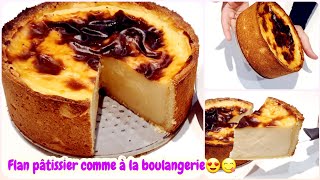 Recette du Flan pâtissier  très facile à réaliser déliiiicieux [upl. by Roleat]