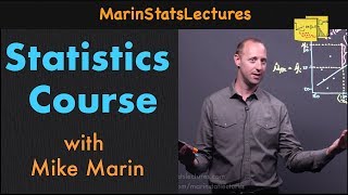 Statistics Course Overview  Best Statistics Course  MarinStatsLectures [upl. by Delwyn]