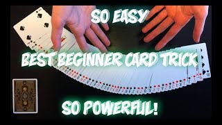 The BEST Card Trick For Beginners Easy And Awesome Card Trick Revealed [upl. by Hasseman249]