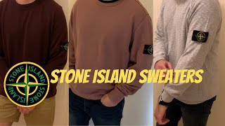 Stone Island Casual Sweatshirts for FallWinter Try On [upl. by Claudina740]