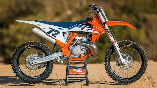 2022 KTM 250SX Two Stroke TESTED  Motocross Action Magazine [upl. by Sadiras972]